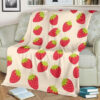 STRAWBERRY BESTSELLER FLEECE BLANKET GIFT FOR FAN