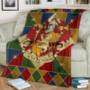 HOUSE BADGE GRYFFINDOR HARRY POTTER FLEECE BLANKET GIFT FOR FAN