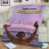 HARRY STYLES WATERMELON SUGAR FLEECE BLANKET GIFT FOR FAN
