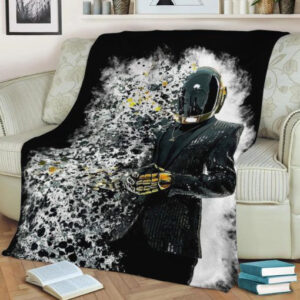 DAFT PUNK BEST SELLER FLEECE BLANKET GIFT FOR FAN
