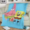 SPONGEBOB FLEECE BLANKET GIFT FOR FAN