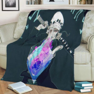 ONE PIECE TRAFALGAR LAW FLEECE BLANKET GIFT FOR FAN