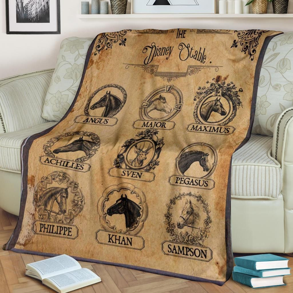 VINTAGE THE STABLE BEST SELLER FLEECE BLANKET GIFT FOR FAN VINTAGE THE STABLE BEST SELLER FLEECE BLANKET GIFT FOR FAN