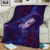XXXTENTACION GALAXY FLEECE BLANKET GIFT FOR FAN