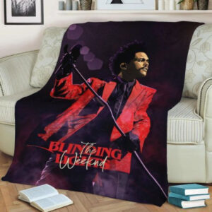 THE WEEKND VEXEL ART FLEECE BLANKET GIFT FOR FAN