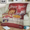 SUGAR BOMBS FLEECE BLANKET GIFT FOR FAN