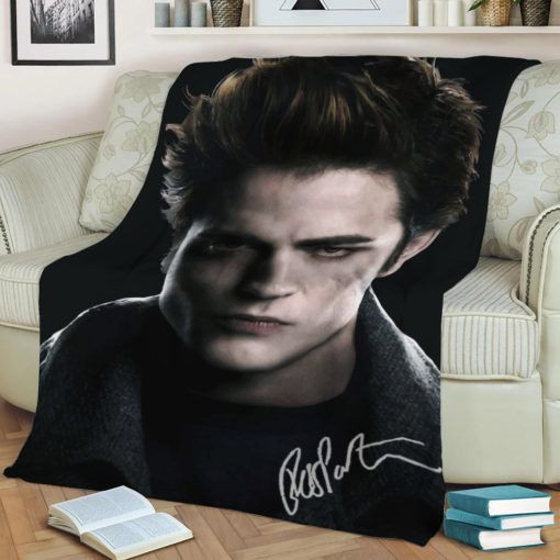 ROBERT PATTINSON FLEECE BLANKET GIFT FOR FAN ROBERT PATTINSON FLEECE BLANKET GIFT FOR FAN