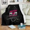 HAIR STYLIST MOM FLEECE BLANKET GIFT FOR FAN