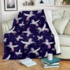 NIGHT WINGED UNICORN BESTSELLER FLEECE BLANKET GIFT FOR FAN