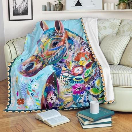 COLORFUL AESTHETIC HORSES GIFT FOR HORSE LOVER BEST SELLER FLEECE BLANKET GIFT FOR FAN COLORFUL AESTHETIC HORSES GIFT FOR HORSE LOVER BEST SELLER FLEECE BLANKET GIFT FOR FAN
