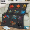 DICE ROLE TYPE FLEECE BLANKET GIFT FOR FAN