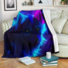 DARKNESS WOLF FLEECE BLANKET GIFT FOR FAN
