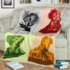 GHOST FIGHTER BEST SELLER FLEECE BLANKET GIFT FOR FAN