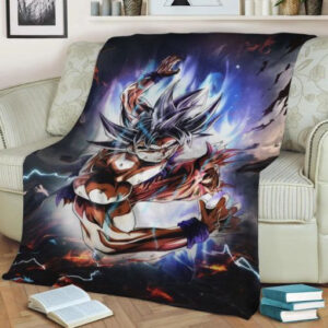 SON GOKU DRAGONBALL ANIME JAPAN BEST SELLER FLEECE BLANKET GIFT FOR FAN