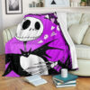 JACK SKELLINGTON IN HALLOWEEN FLEECE BLANKET