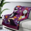 NIGHTMARE BEFORE CHRISTMAS HALLOWEEN BEST SELLER FLEECE BLANKET GIFT FOR FAN