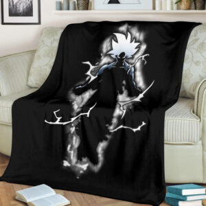 GOKU ANGRY DRAGON BALL SUPER ANIME BEST SELLER FLEECE BLANKET GIFT FOR FAN