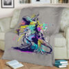 UNICORNASAURUS REX FLEECE BLANKET GIFT FOR FAN