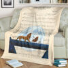 LYRIC HAKUNA MATATA LION KING BEST SELLER FLEECE BLANKET GIFT FOR FAN