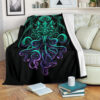 GRAPHIC DEMON OCTOPUS FLEECE BLANKET GIFT FOR FAN
