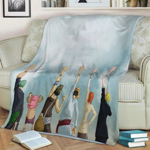 ONE PIECE MONKEY D LUFFY BEST SELLER FLEECE BLANKET GIFT FOR FAN ONE PIECE MONKEY D LUFFY BEST SELLER FLEECE BLANKET GIFT FOR FAN