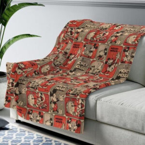 MICKEY AND MINNIE MOUSE BEST SELLER FLEECE BLANKET GIFT FOR FAN