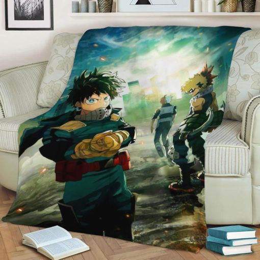 MY HERO ACADEMIA BEST SELLER FLEECE BLANKET GIFT FOR FAN MY HERO ACADEMIA BEST SELLER FLEECE BLANKET GIFT FOR FAN