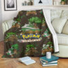 LET’S GO TORTERRA POKEMON FLEECE BLANKET GIFT FOR FAN