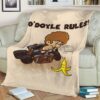 O?DOYLE RULES FLEECE BLANKET GIFT FOR FAN