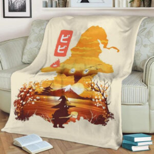 UKIYO E VIVI ANIME JAPAN BEST SELLER FLEECE BLANKET GIFT FOR FAN
