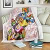 CARTOON CHARACTERS DISNEY FLEECE BLANKET GIFT FOR FAN