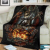 HELL JACK SKELLINGTON THE NIGHTMARE BEFORE CHRISTMAS BEST SELLER FLEECE BLANKET GIFT FOR FAN