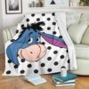 FUNNY EEYORE WINNIE THE POOH FLEECE BLANKET GIFT FOR FAN