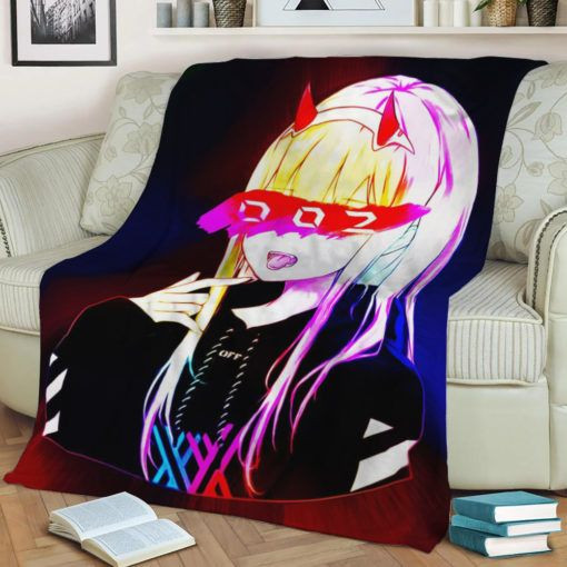 ANIME DARLING FLEECE BLANKET GIFT FOR FAN ANIME DARLING FLEECE BLANKET GIFT FOR FAN