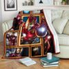 IRON MAN AVENGERS MARVEL FLEECE BLANKET GIFT FOR FAN