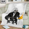 R J MACREADY FLEECE BLANKET GIFT FOR FAN