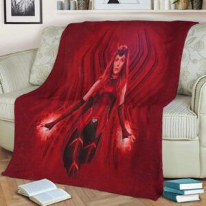SCARLET WITCH MARVEL BEST SELLER FLEECE BLANKET GIFT FOR FAN