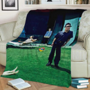 PARASITE MOVIE FLEECE BLANKET GIFT FOR FAN