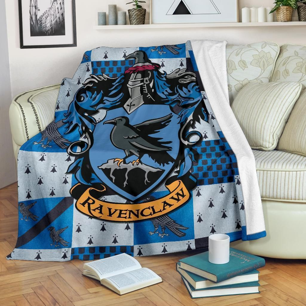 HARRY POTTER RAVENCLAW HOUSE FLEECE BLANKET GIFT FOR FAN HARRY POTTER RAVENCLAW HOUSE FLEECE BLANKET GIFT FOR FAN