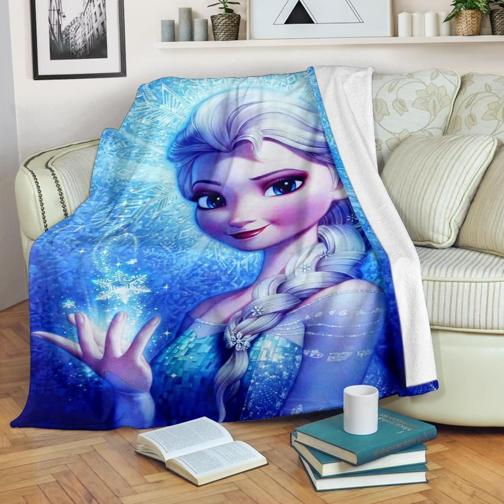 ELSA PRINCESS FROZEN FLEECE BLANKET GIFT FOR FAN ELSA PRINCESS FROZEN FLEECE BLANKET GIFT FOR FAN