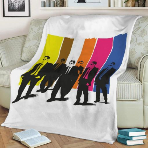 RESERVOIR DOGS FLEECE BLANKET GIFT FOR FAN RESERVOIR DOGS FLEECE BLANKET GIFT FOR FAN