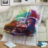 VADER SPLASHED STAR WARS FLEECE BLANKET GIFT FOR FAN