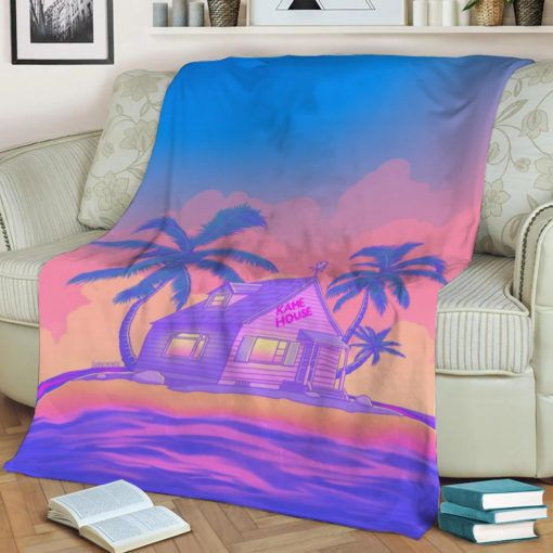 80S KAME HOUSE BEST SELLER FLEECE BLANKET GIFT FOR FAN 80S KAME HOUSE BEST SELLER FLEECE BLANKET GIFT FOR FAN