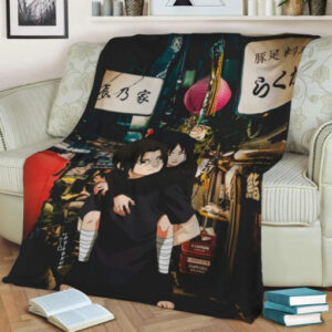 ITACHI SASUKE ANIME JAPAN BEST SELLER FLEECE BLANKET GIFT FOR FAN