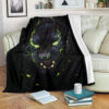 GRAPHIC BLACK PANTHER FLEECE BLANKET GIFT FOR FAN