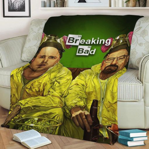 BREAKING BAD BEST SELLER FLEECE BLANKET GIFT FOR FAN BREAKING BAD BEST SELLER FLEECE BLANKET GIFT FOR FAN
