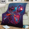 SPIDERMAN NEON FLEECE BLANKET GIFT FOR FAN