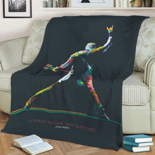 JAMES HETFIELD ROCKSTAR QUOTES FLEECE BLANKET GIFT FOR FAN JAMES HETFIELD ROCKSTAR QUOTES FLEECE BLANKET GIFT FOR FAN