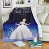 CINDERELLA CARTOON DISNEY PRINCESS BEST SELLER FLEECE BLANKET GIFT FOR FAN