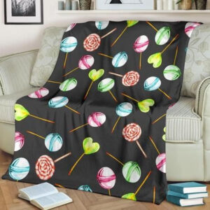 LOLLIPOP BESTSELLER FLEECE BLANKET GIFT FOR FAN